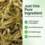 Nutritional facts, active compounds, and supplement details of Organic Wellness Blossom Lemongrass 100 grams Tin Pack