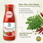 Daily health support and vitality benefits of Organic Wellness Chilli Moringa Tomato Sauce 350g