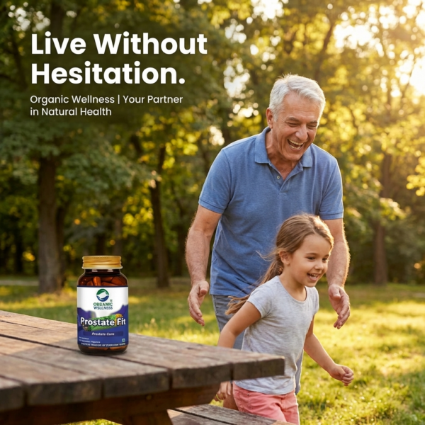 Key health benefits, natural wellness properties, and features of Organic Wellness Prostate-Fit 90 Capsules