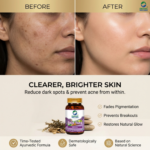 Daily health support and vitality benefits of Organic Wellness Skin-Tone 90 Capsules