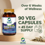 Certified organic purity, rigorous quality assurance, and chemical-free guarantee for Organic Wellness Sleep Ease - Om-Shanti 90 Capsules