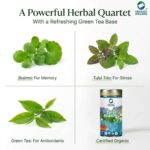 Quality assurance, purity standards, and chemical-free assurance for Organic Wellness Tulsi Brahmi 100 grams Tin Pack