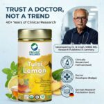 How Organic Wellness Tulsi Lemon 100 grams Tin Pack integrates into a healthy daily wellness routine