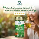 How Organic Wellness Tulsi Moringa 100 grams Tin Pack integrates into a healthy daily wellness routine
