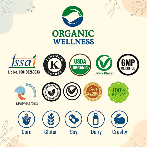 Key health benefits and wellness features of Organic Wellness Tulsi Indian Rose Tea 100g